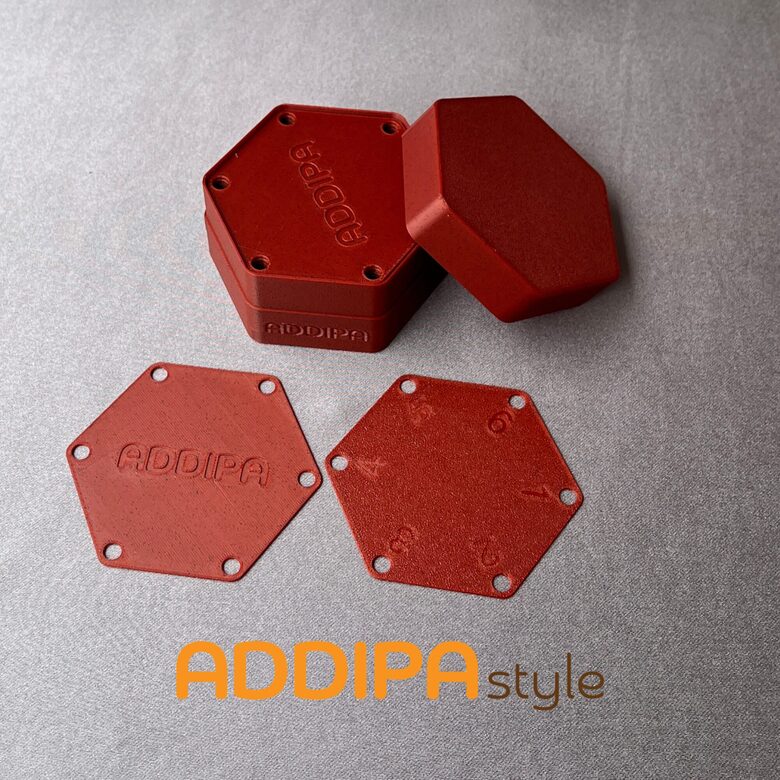 Hexagon Tablet Weaving Cards – 36 pcs | 3D Printed Loom Tools | ADDIPA style  