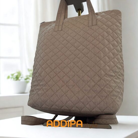 Stepēta mugursoma “Smilšu tonī” – eleganta un ūdensizturīga